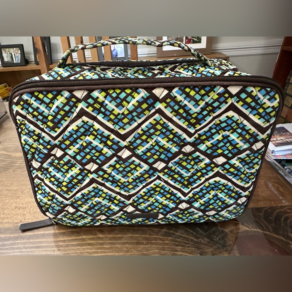 Vera Bradley Colorful Mosaic toiletry Bag -  Nice, clean, used condition
